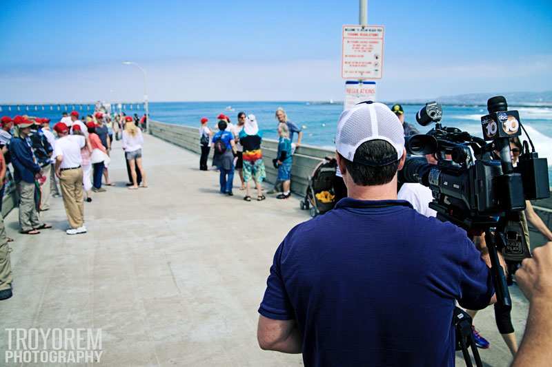 Photo of: OB Pier 50th Anniversary Celebration