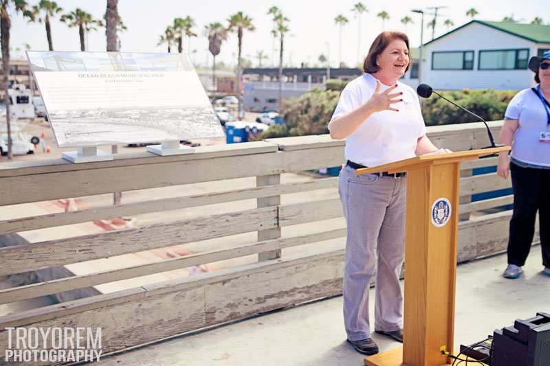 Photo of: OB Pier 50th Anniversary Celebration