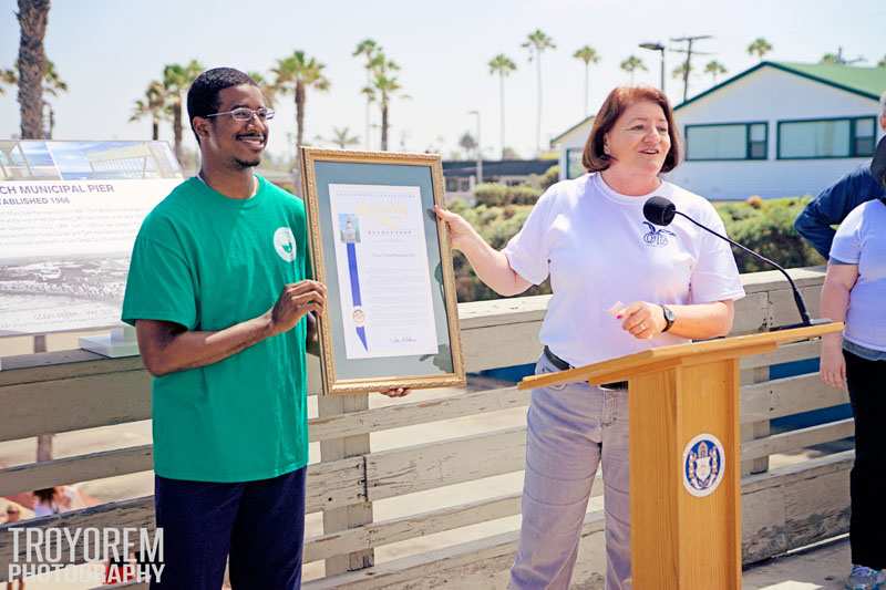 Photo of: OB Pier 50th Anniversary Celebration