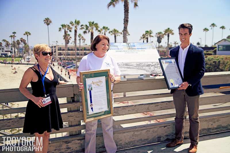 Photo of: OB Pier 50th Anniversary Celebration