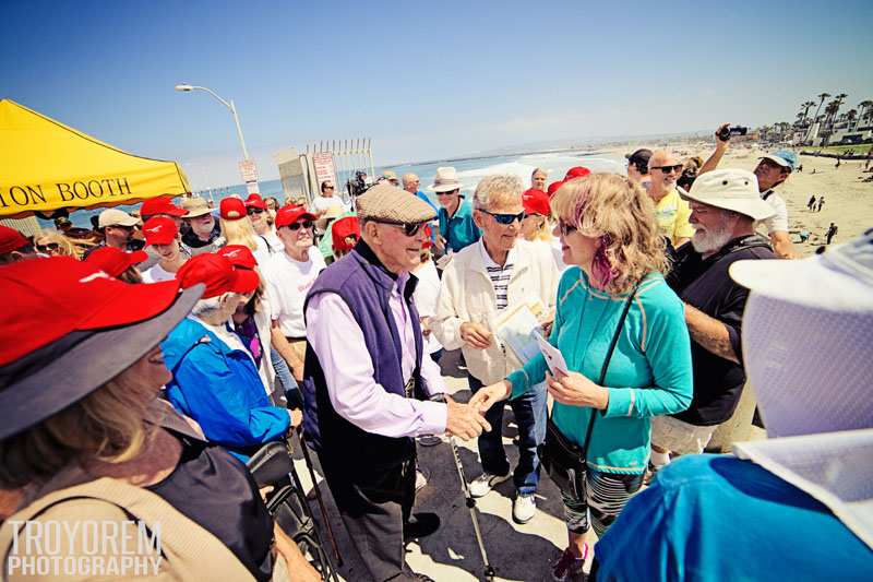 Photo of: OB Pier 50th Anniversary Celebration