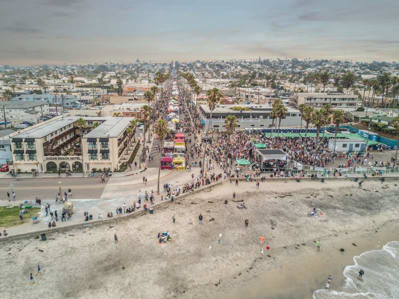 Ocean Beach San Diego Street Fair 2017