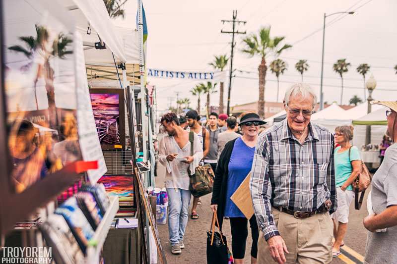 Ocean Beach San Diego Street Fair 2017