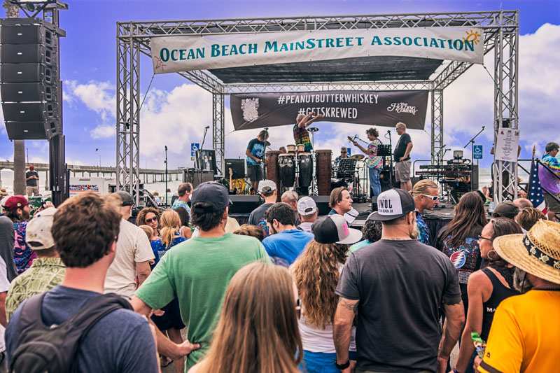 Ocean Beach San Diego Street Fair 2017