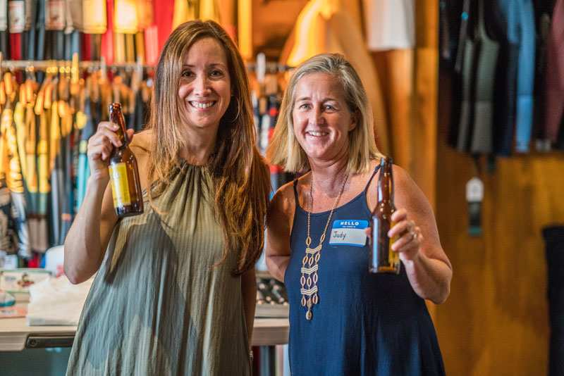 Photo of: OBMA Member Event: October 2017 Sundowner at Bird's Surf Shed with Catrina Russell and Surf Rider Pizza Co