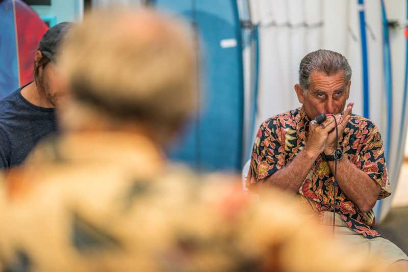 Photo of: OBMA Member Event: October 2017 Sundowner at Bird's Surf Shed with Catrina Russell and Surf Rider Pizza Co