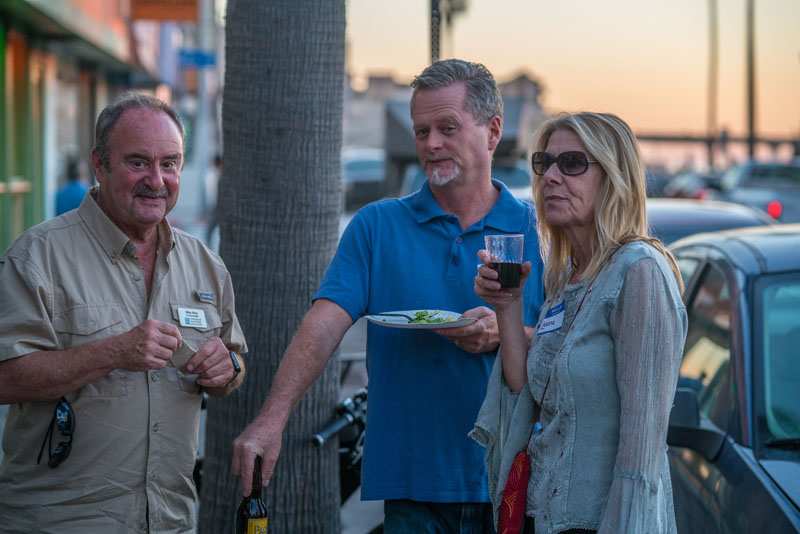 Photo of: OBMA Member Event: October 2017 Sundowner at Bird's Surf Shed with Catrina Russell and Surf Rider Pizza Co