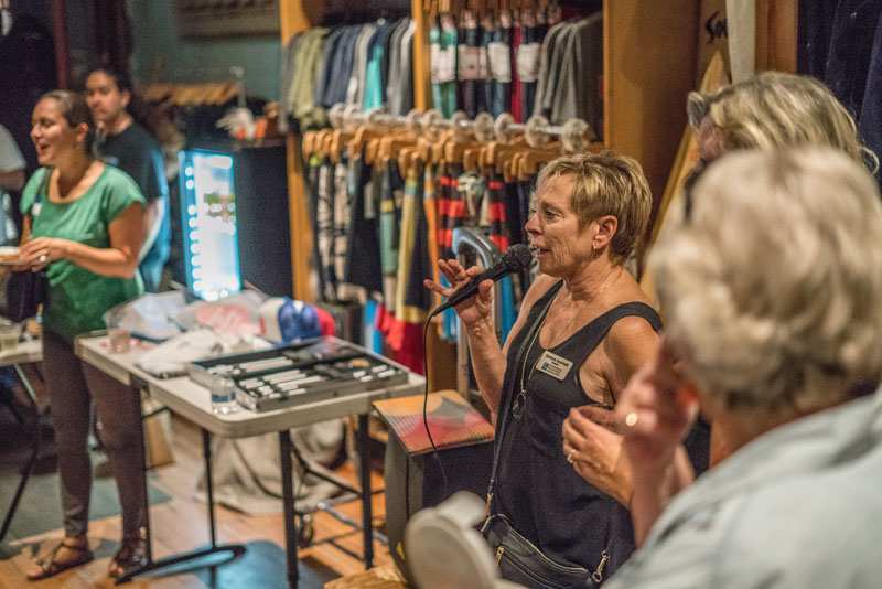 Photo of: OBMA Member Event: October 2017 Sundowner at Bird's Surf Shed with Catrina Russell and Surf Rider Pizza Co