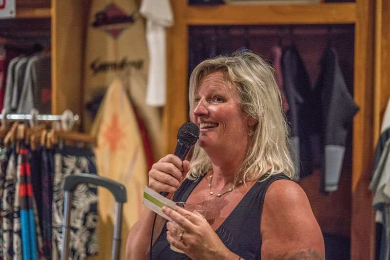 Photo of: OBMA Member Event: October 2017 Sundowner at Bird's Surf Shed with Catrina Russell and Surf Rider Pizza Co