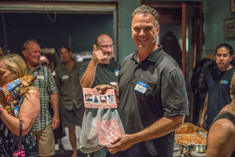 Photo of: OBMA Member Event: October 2017 Sundowner at Bird's Surf Shed with Catrina Russell and Surf Rider Pizza Co