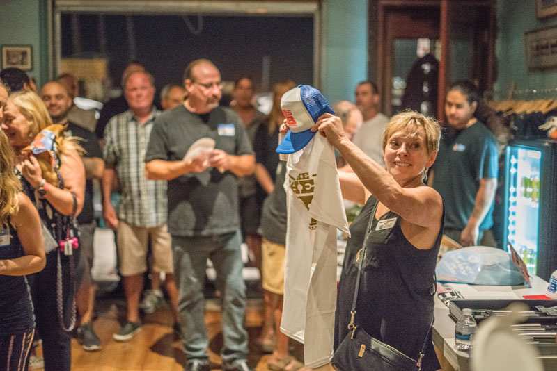 Photo of: OBMA Member Event: October 2017 Sundowner at Bird's Surf Shed with Catrina Russell and Surf Rider Pizza Co