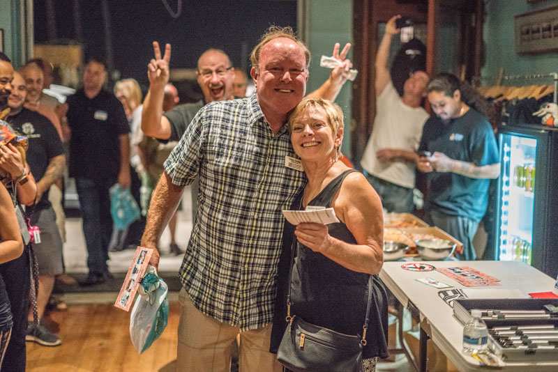 Photo of: OBMA Member Event: October 2017 Sundowner at Bird's Surf Shed with Catrina Russell and Surf Rider Pizza Co