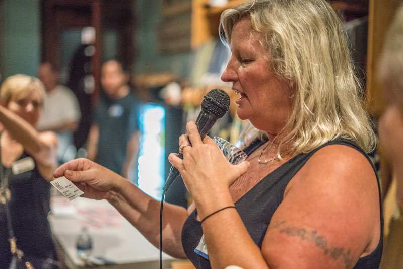 Photo of: OBMA Member Event: October 2017 Sundowner at Bird's Surf Shed with Catrina Russell and Surf Rider Pizza Co