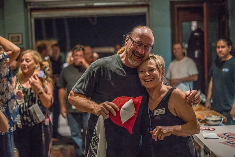 Photo of: OBMA Member Event: October 2017 Sundowner at Bird's Surf Shed with Catrina Russell and Surf Rider Pizza Co