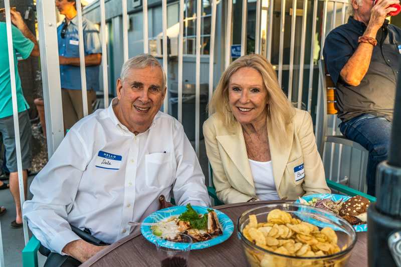 Photo of: OBMA Member Event: September 2017 Sundowner at Ocean Villa Inn with North OB Merchants