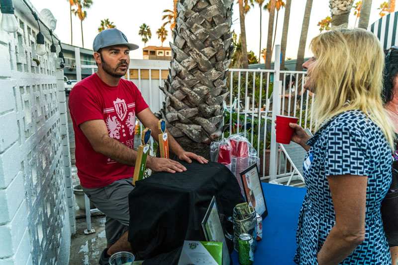 Photo of: OBMA Member Event: September 2017 Sundowner at Ocean Villa Inn with North OB Merchants