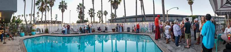 Photo of: OBMA Member Event: September 2017 Sundowner at Ocean Villa Inn with North OB Merchants