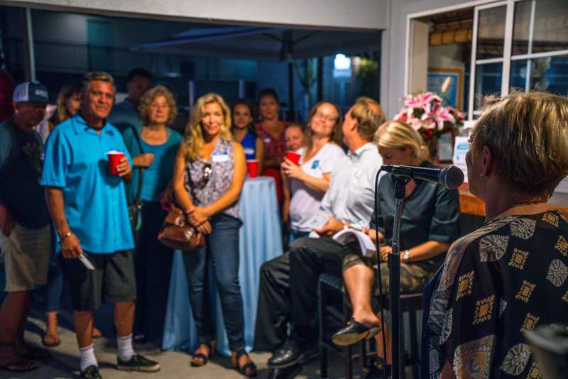 Photo of: OBMA Member Event: September 2017 Sundowner at Ocean Villa Inn with North OB Merchants