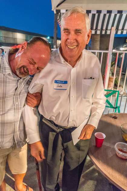 Photo of: OBMA Member Event: September 2017 Sundowner at Ocean Villa Inn with North OB Merchants