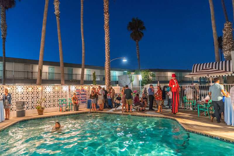 Photo of: OBMA Member Event: September 2017 Sundowner at Ocean Villa Inn with North OB Merchants