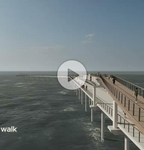 Ocean Beach Pier Renewal Project Preferred Design Concept Flythrough