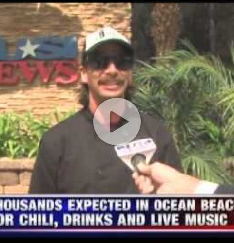 OB Street Fair and Chili Cook-Off 2015 - KUSI segment