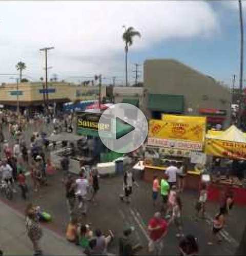 OB Street Fair & Chili Festival 2014 Time Lapse - Newport Ave.