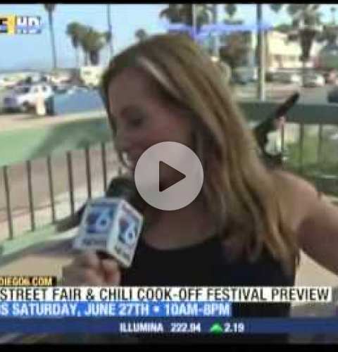 OB Street Fair and Chili Cook-Off 2015 - SD6 segment at Shades