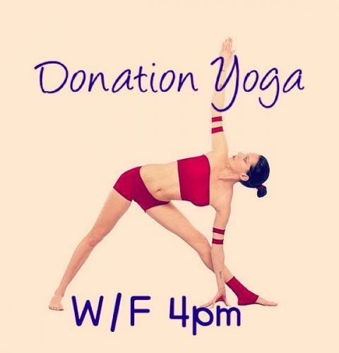 Donation Yoga at TriPower Yoga