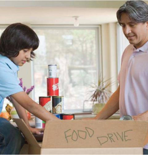 Food Drive at Edward Jones