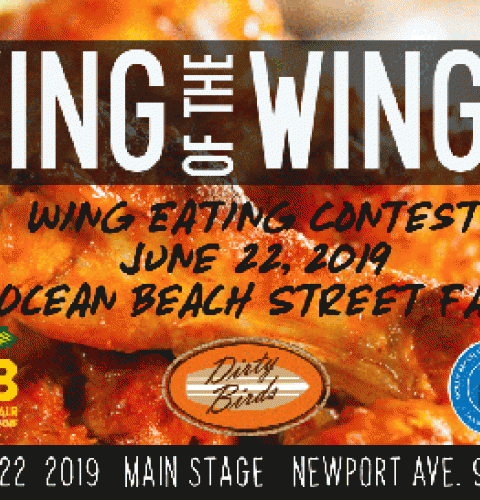 Ocean Beach News Article: 1st Annual OB Charity Wings Eating Contest