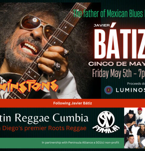 Ocean Beach News Article: Cinco de Mayo Benefit Concert with Javier Bátiz for LUMINOSITY