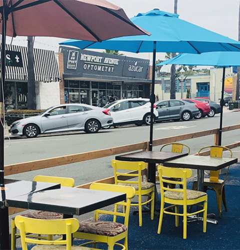 Ocean Beach News Article: Ocean Beach dines al fresco in the streets of OB!