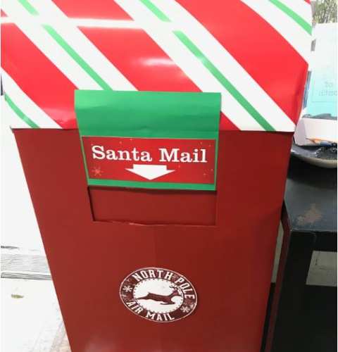 Santa's Mailbox at OB Business Center