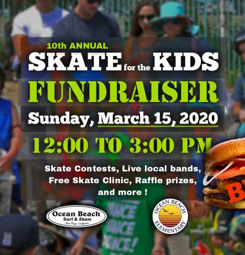 Ocean Beach News Article: 10th Annual Skate for the Kids