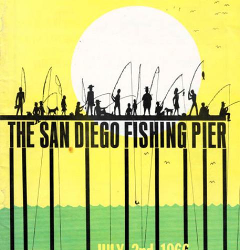 Photo of: OB Pier Opening Weekend Program - July 2-4, 1966