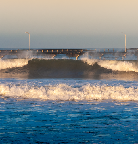 Ocean Beach Pier Damage