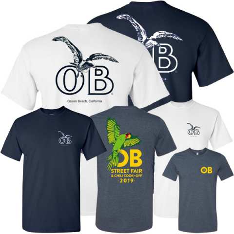 Ocean Beach Product: T-Shirts